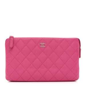 Chanel Caviar Quilted Enamel Zipped #238607C10B